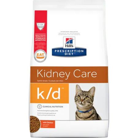 Hill's 希爾思™處方食品 貓用k/d 腎臟病護理 4kg