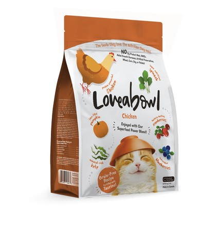 【Loveabowl囍碗】加拿大 - 無穀物走地雞 全年齡貓糧 1kg