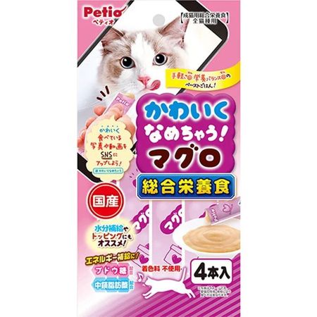 Petio綜合營養 日本產吞拿魚醬 (腸道健康 水分補充) 4支裝