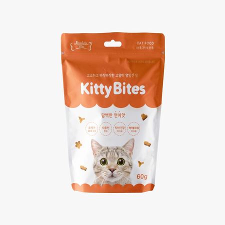 Kitty Bites 三文魚│營養脆餅 去毛潔齒