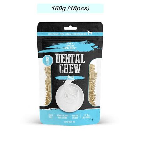 Absolute Holistic Dog Dental Chew (牛奶)-160g/18pcs