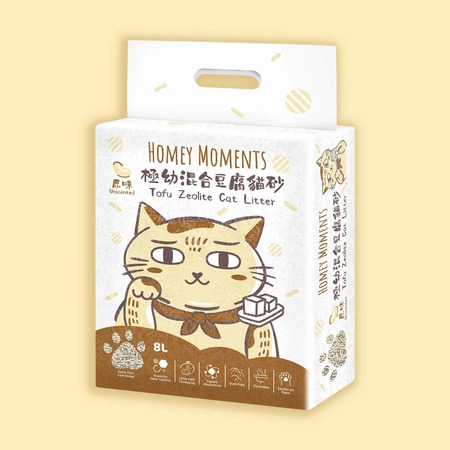 Homey Moments 原味 極幼混合豆腐貓砂 8L