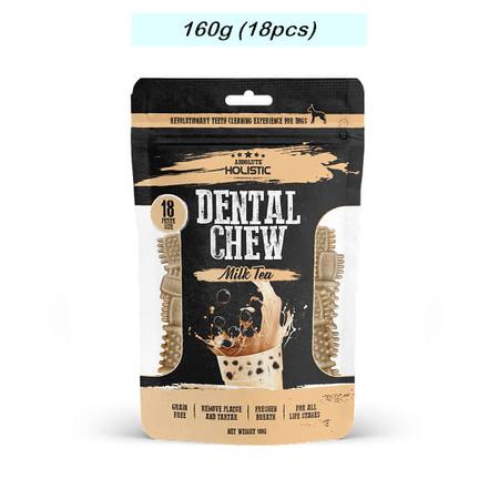Absolute Holistic Dog Dental Chew (奶茶)-160g/18pcs
