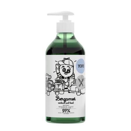 YOPE 洗碗液 - 佛手柑+羅勒 Natural Washing-Up Liquid Bergamot Basil 750ml