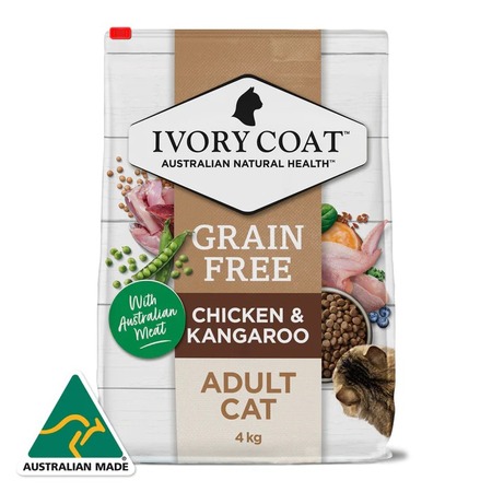 IVORY COAT 雞肉+袋鼠肉 室內貓配方 4KG