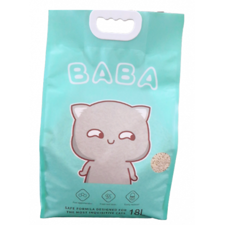 BABA豆腐砂2.0mm-原味 18L